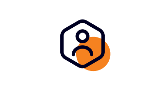 Attract quality tenants icon - additional benefits of solar for rentals - an avatar in a hexagon