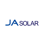 Dark blue and black JA Solar logotype
