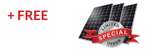 solar panels upgrade special May promo