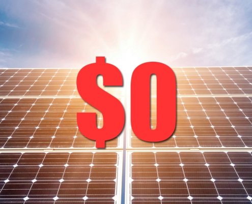 government interest free solar