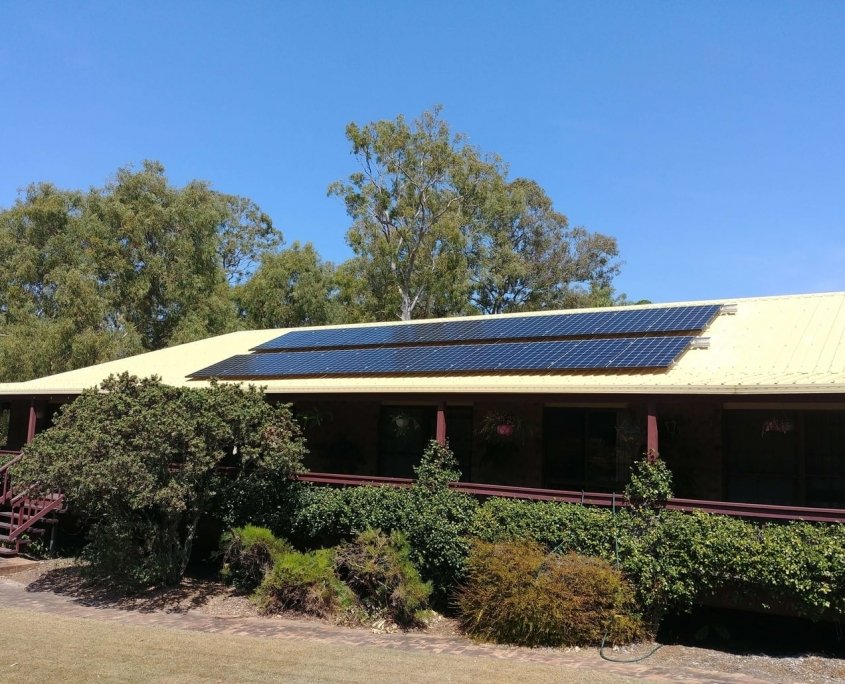 roof installed soar panels