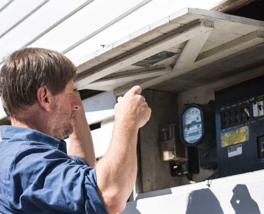Stafford solar meter box monitoring
