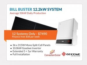 Goodwe-Inverter-Canadian-Solar-Panels